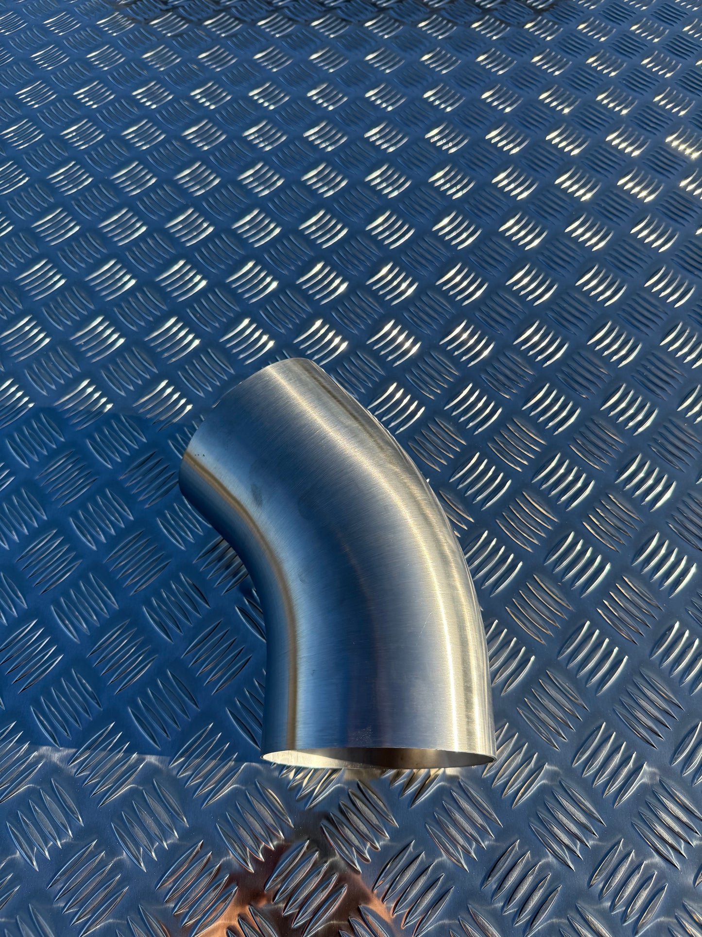 5 inch stainless steel 45 degree bends